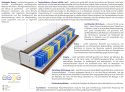 Matratzen Panama Gras 100x200 cm