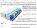 Matratzen Lima Mini Visco Molet 140x180 cm