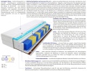 Matratzen Lima Multitaschen Visco Molet 130x195 cm