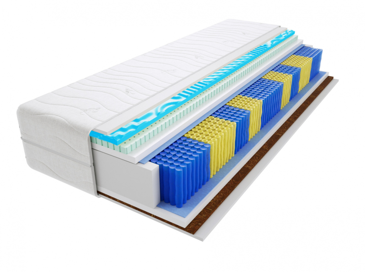 Matratzen Lima Multitaschen Visco Molet 185x215 cm Matratzen Lima Multitaschen Visco Molet 185x215 cm