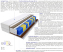 Matratzen Santana Gras Multitaschen 105x215 cm