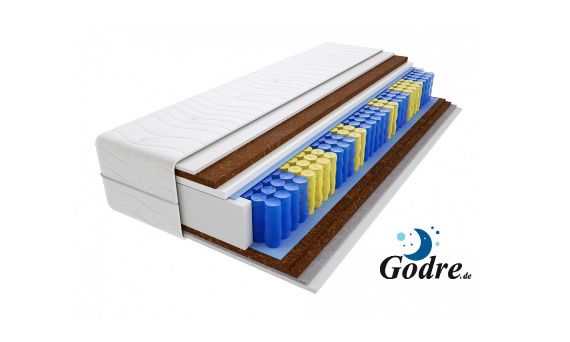 Taschenfederkernmatratzen 160×200 cm sehr hart