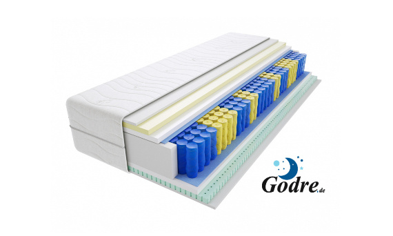 Taschenfederkernmatratzen 180×200 cm mittelhart