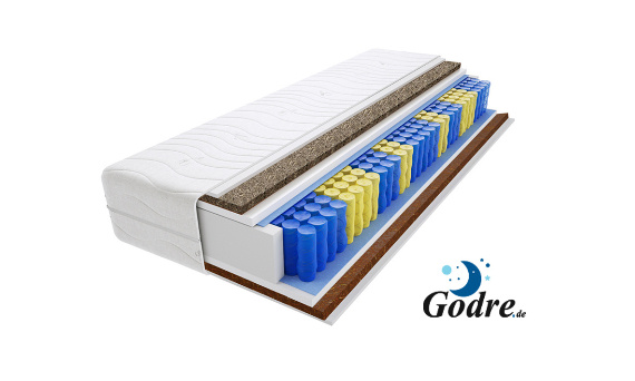 Taschenfederkernmatratzen 80×200 cm hart