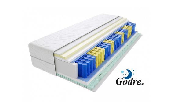 Taschenfederkernmatratzen 80×200 cm mittelhart