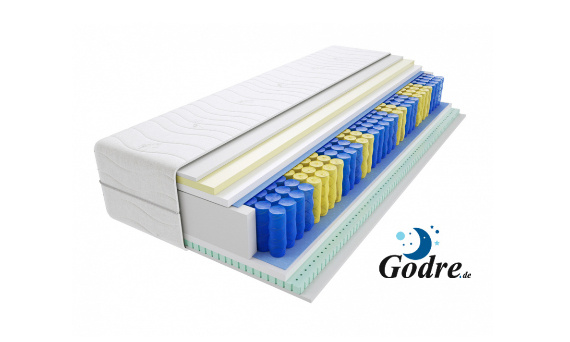 Taschenfederkernmatratzen 90×200 cm mittelhart