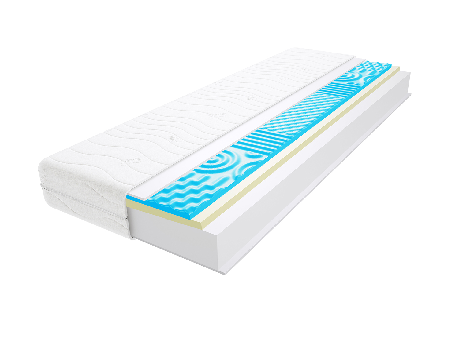 Matratzen Flavio Max Visco Molet 125x170 cm